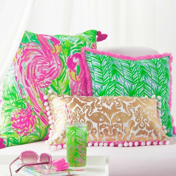 Lilly Pulitzer Other - Lilly Pulitzer 3 Pc Set Pillows